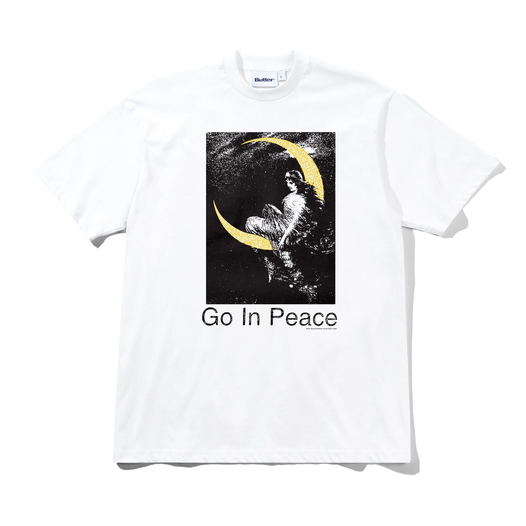 Go In Peace Tee White