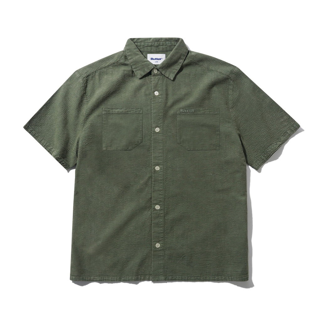Overdye Seersucker S_S Shirt