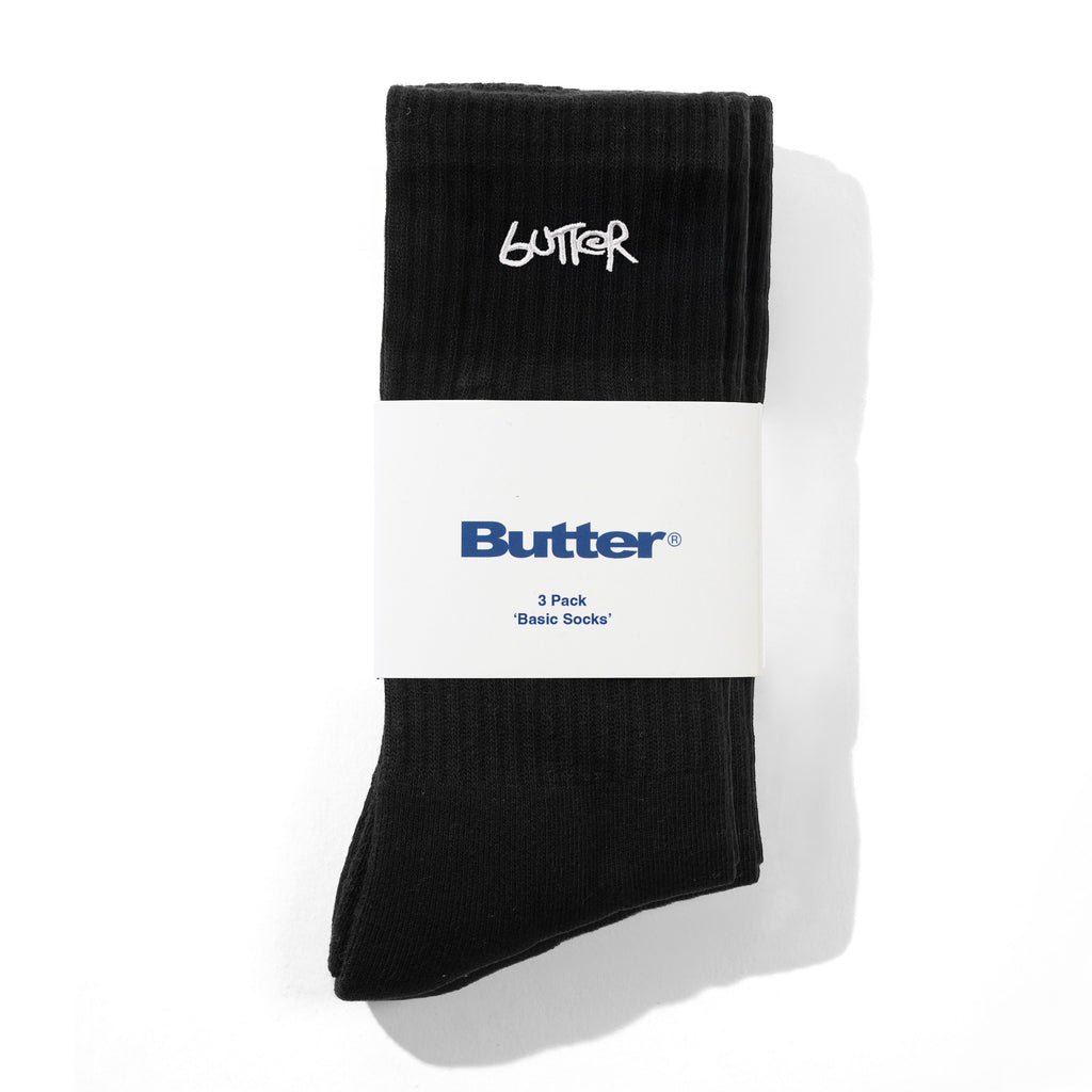 Basic Sock Pack Black