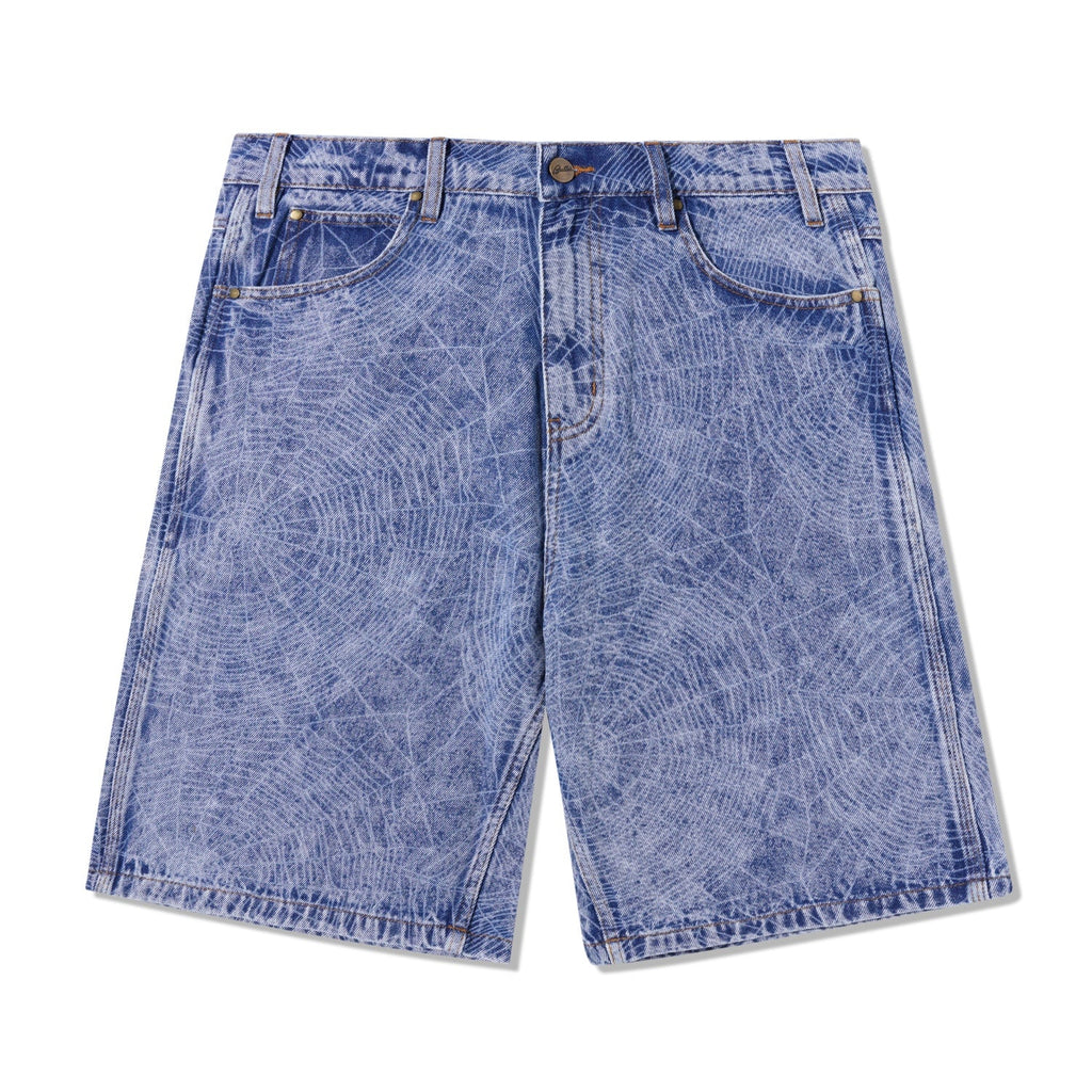 Web Denim Shorts