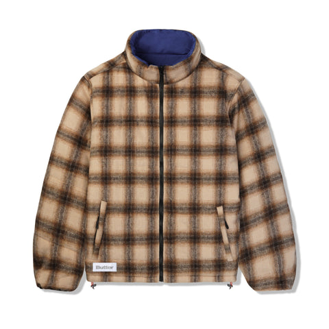 Reversible Plaid Puffer Jacket – Butter Goods