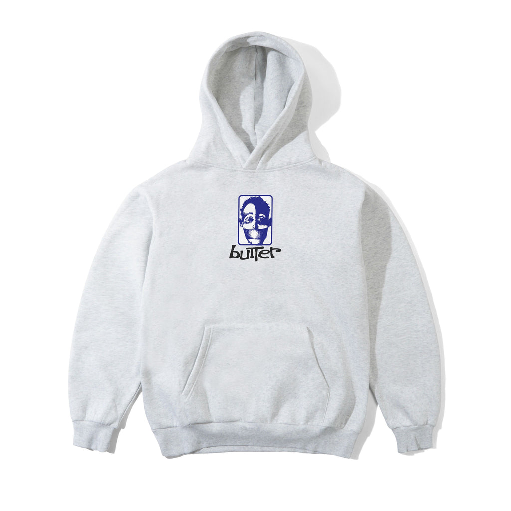 Bound Pullover Hood Ash