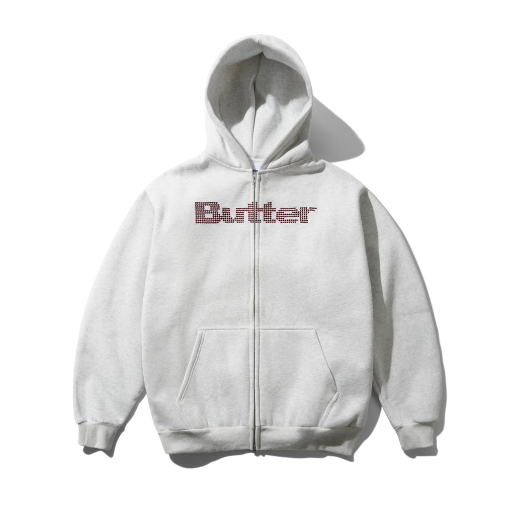 Stars Zip-Thru Hood Ash