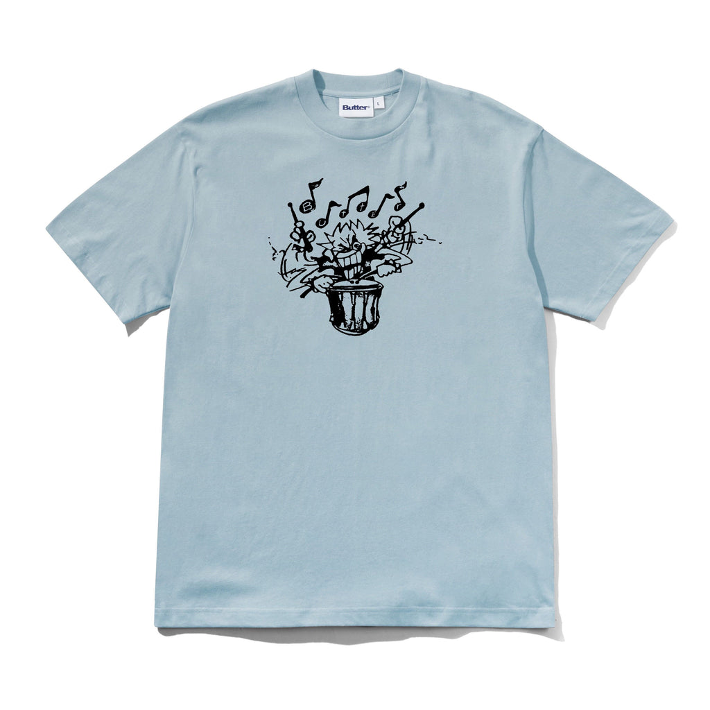 Blaring Tee Grey Blue