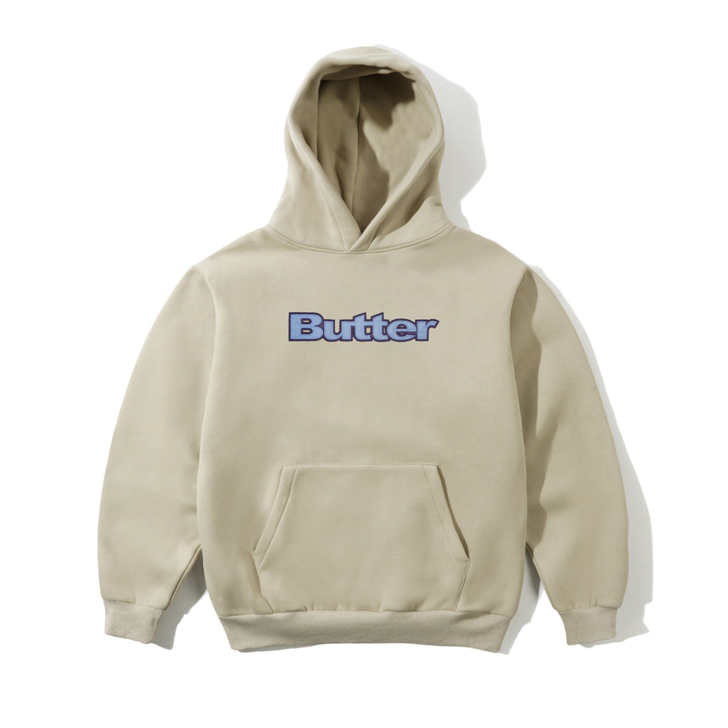 Satin Logo Applique Pullover Hood