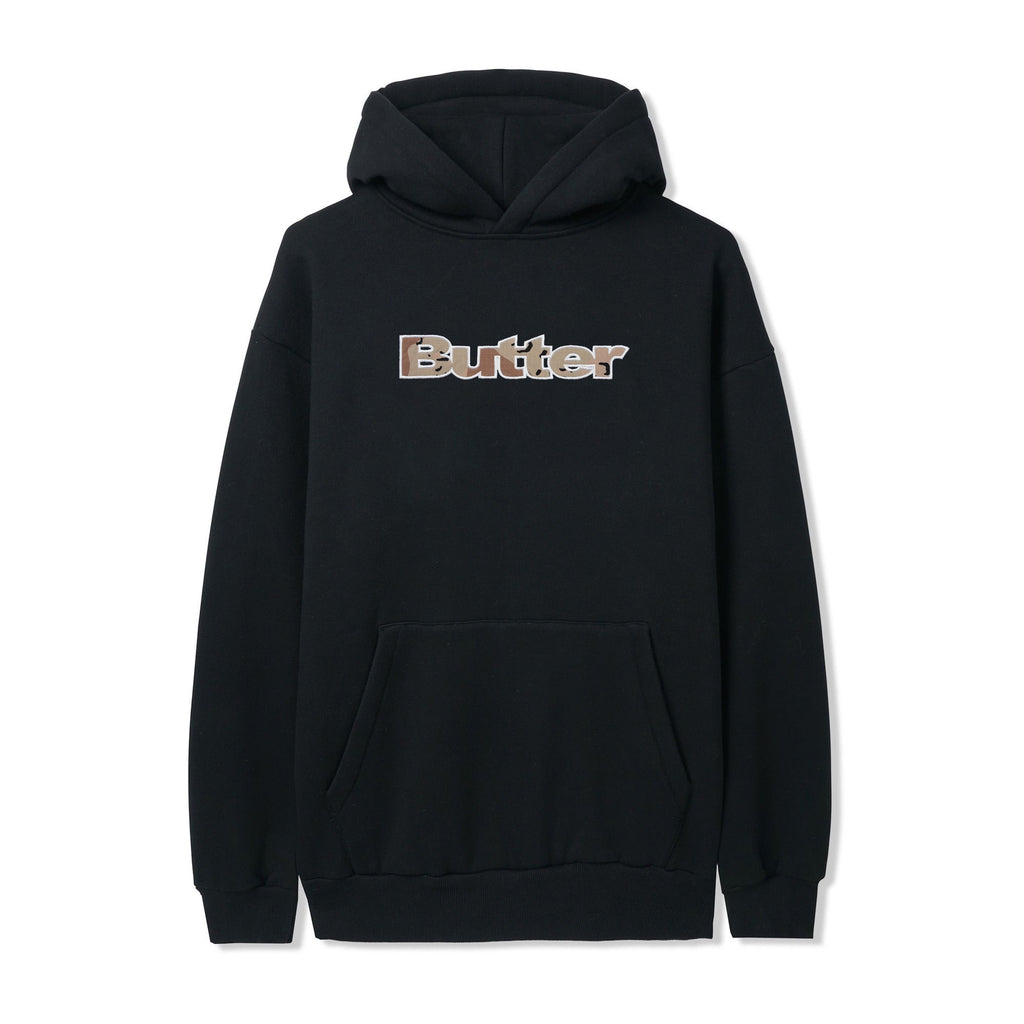 Logo Camo Applique Pullover Hood