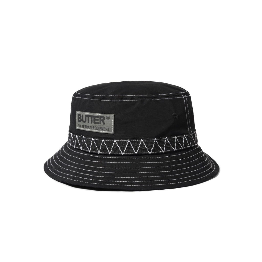 Terrain Contrast Stitch Bucket Hat
