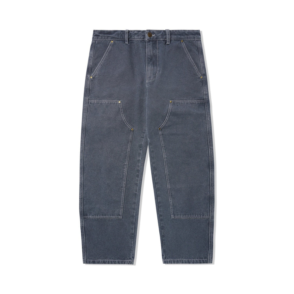 Washed Canvas Double Knee Pants