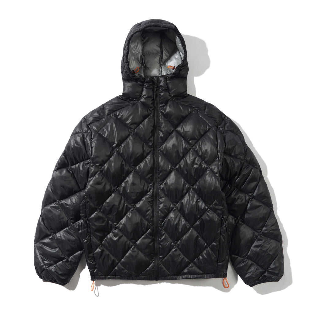 Diamond Quilt Puffer Black