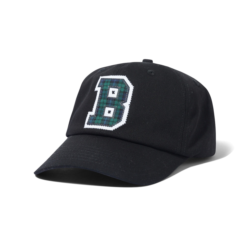 Collegiate 6 Panel Cap Black