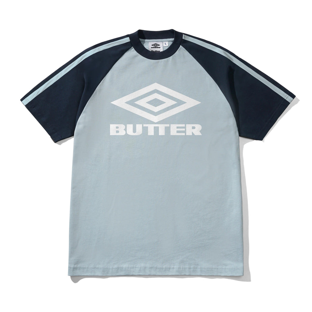 Diamond Logo Raglan Tee Slate / Navy