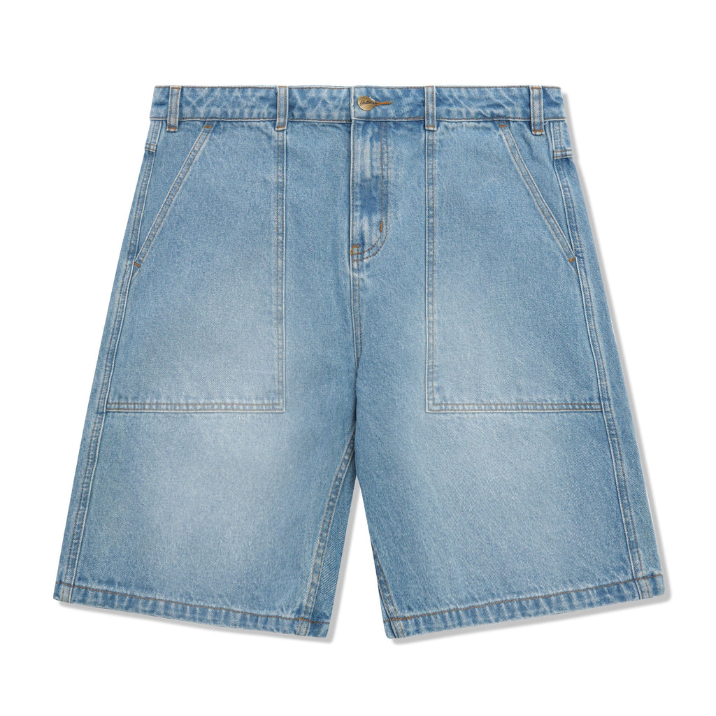 Patch Pocket Denim Shorts