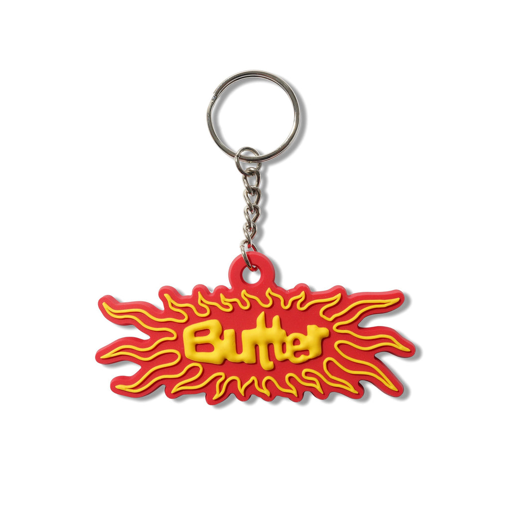 Solar Key Chain Red