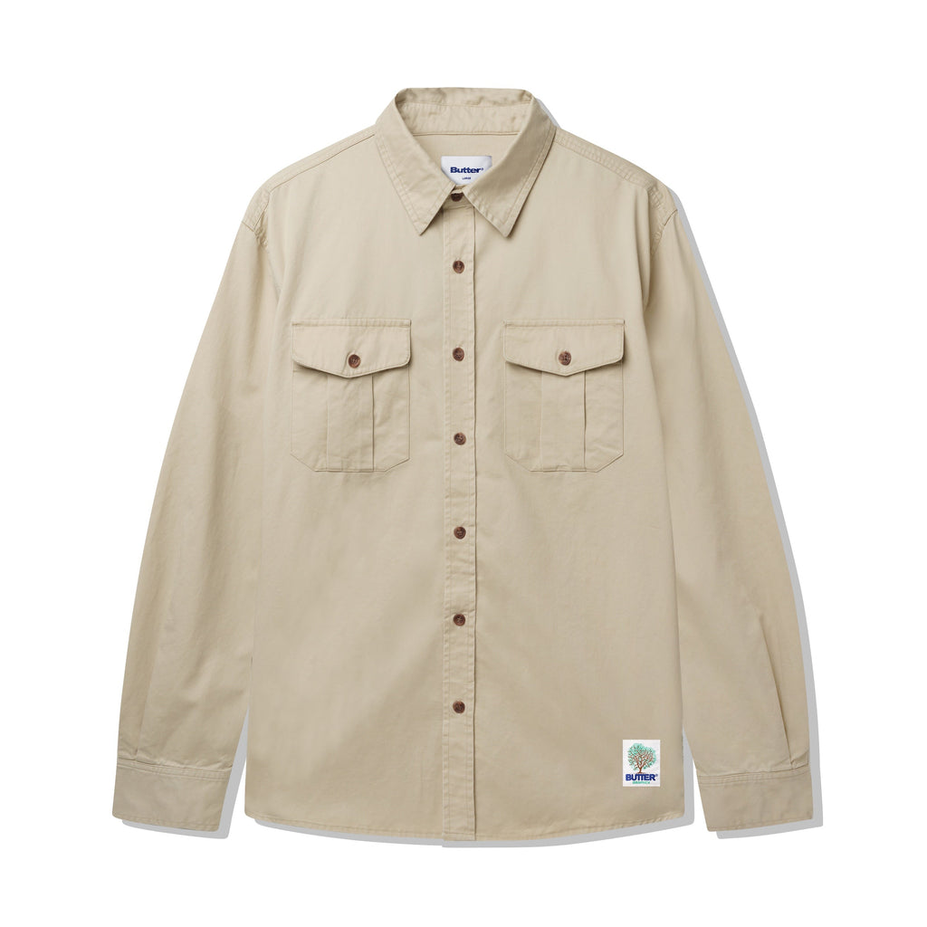 Washed Pocket LS Shirt