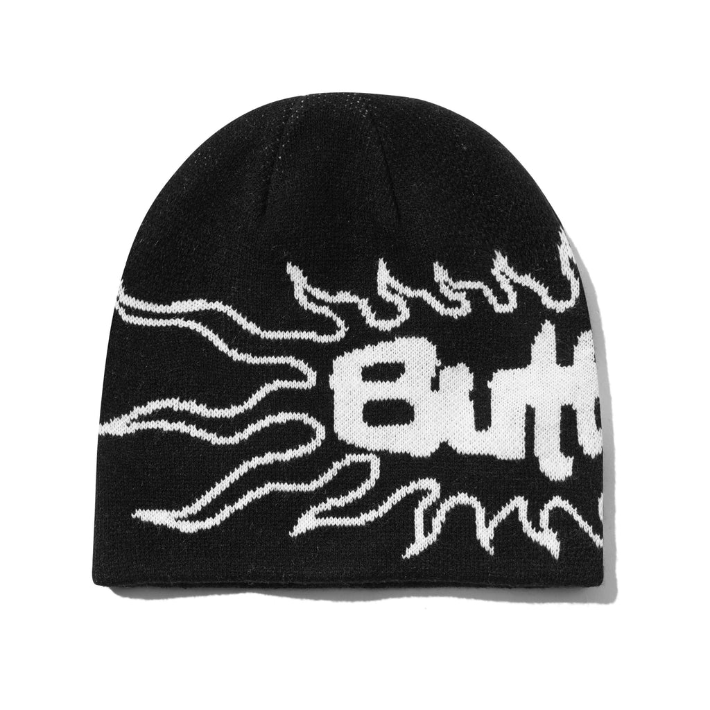 Solar Skully Beanie Black