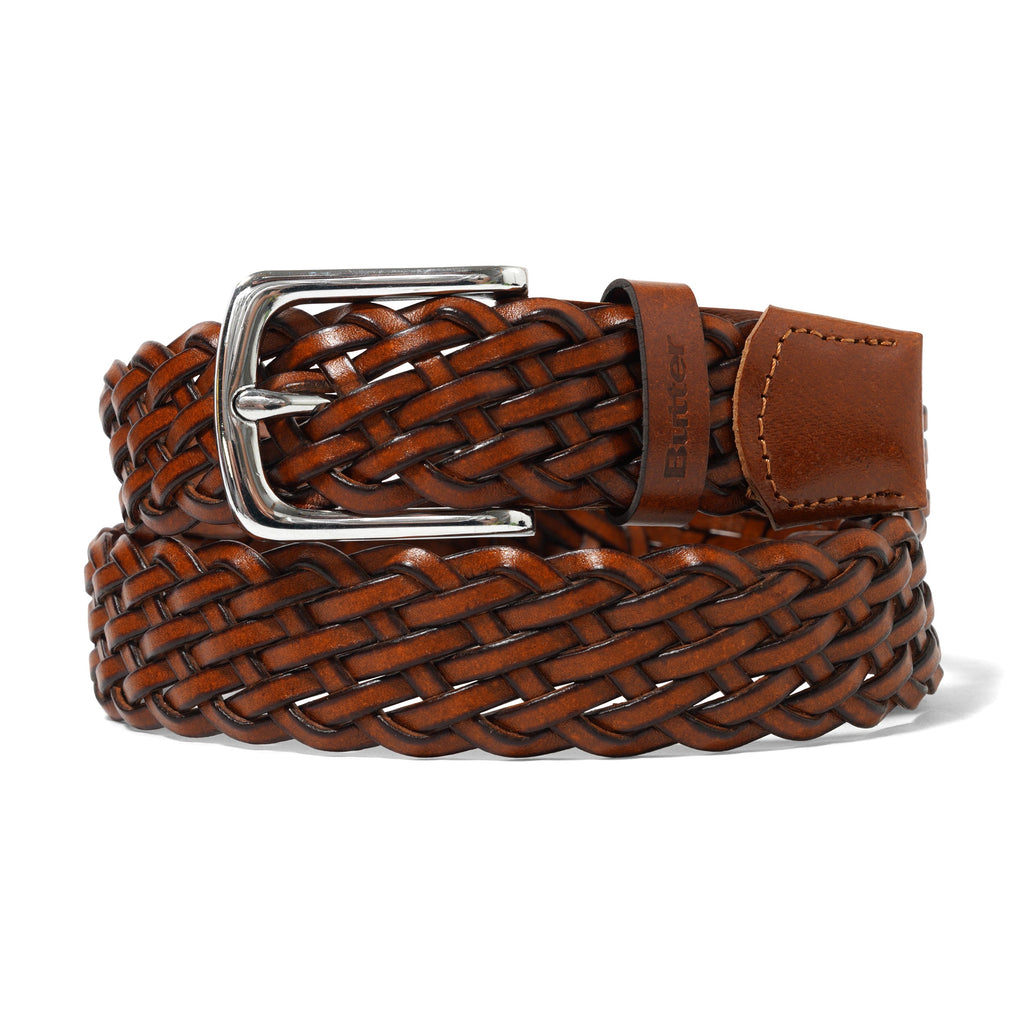 Leather Braided Belt