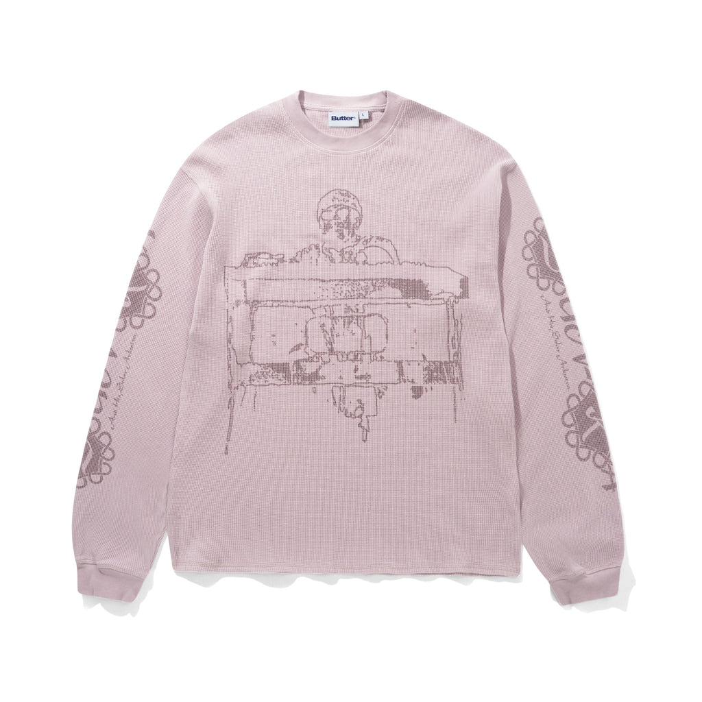 Arkestra L / S Waffle Top Washed Lilac