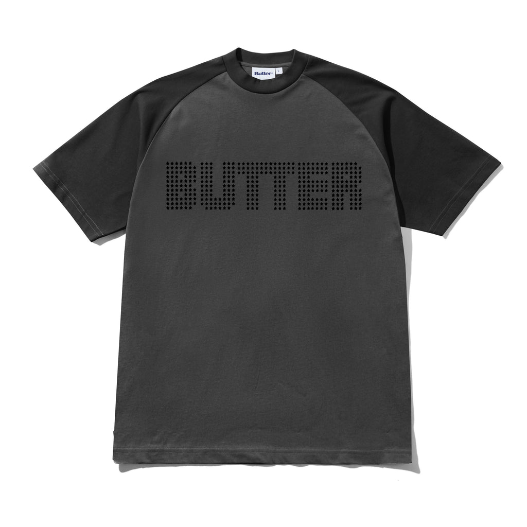 Stars Raglan Tee Black