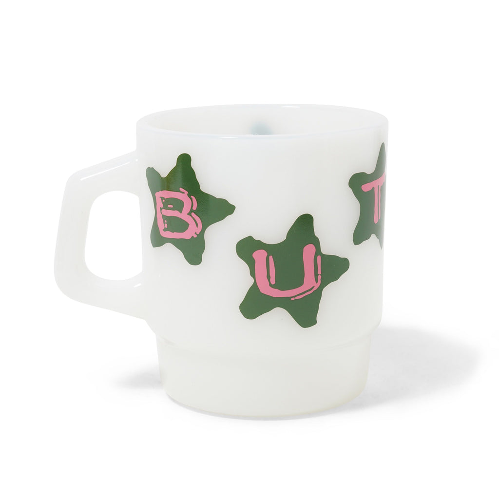 Stars Milk Glass
