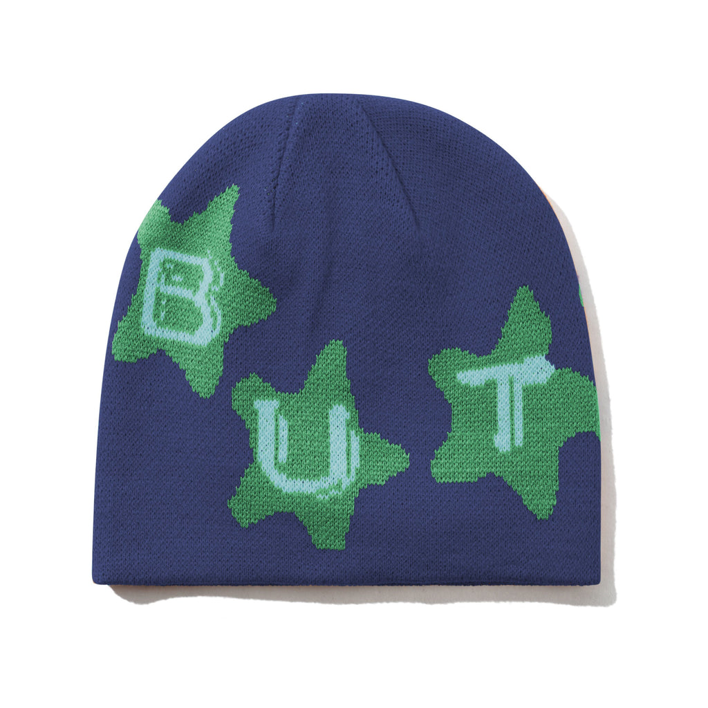 Stars Skully Beanie Navy