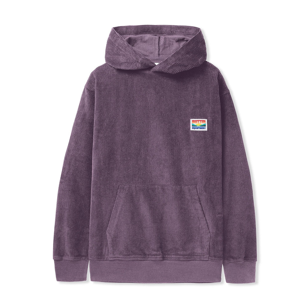 High Wale Cord Pullover Hood