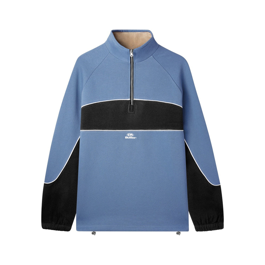 Fleece Panel 1/4 Zip Pullover