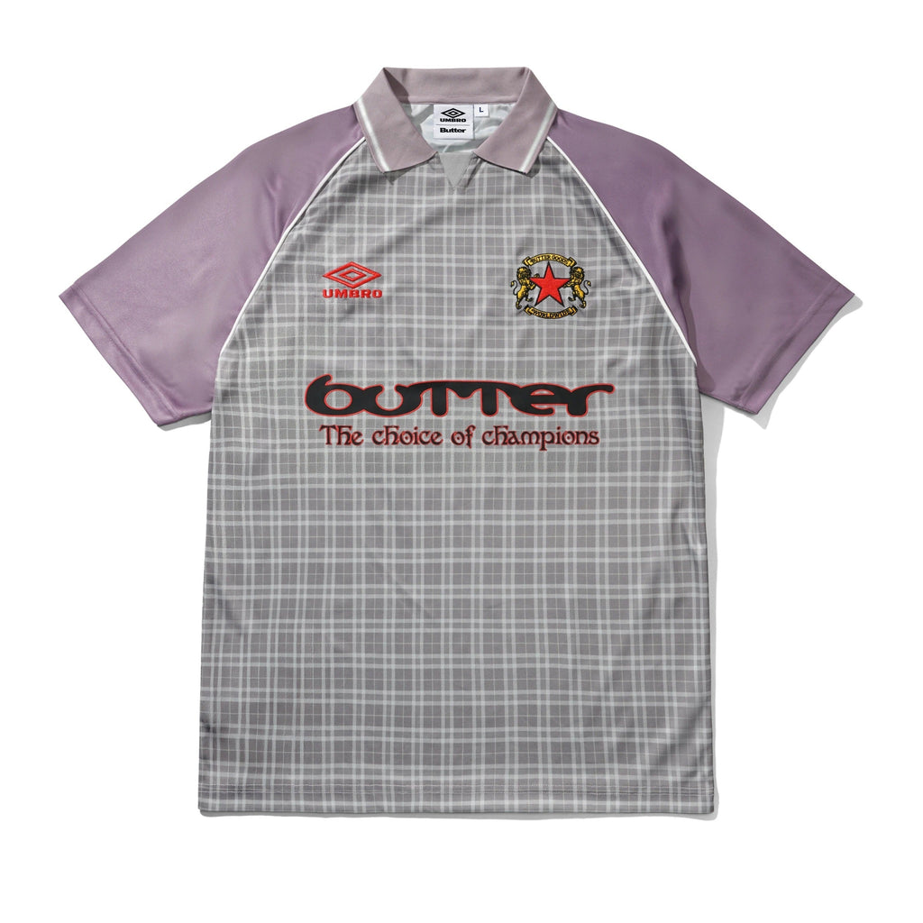 Plaid Jersey Berry / Stone
