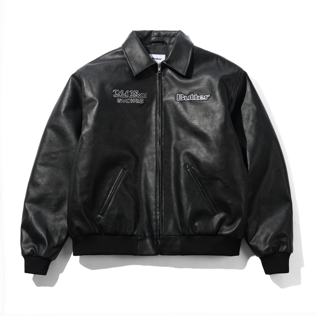 Isaac Hayes Bomber Jacket Black