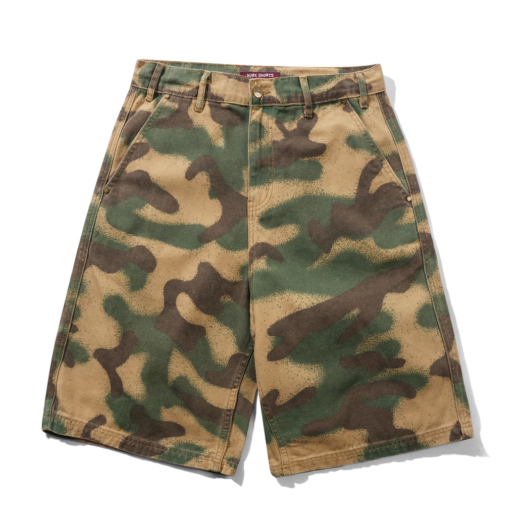 Work Shorts Spray Camo