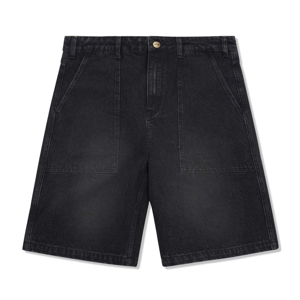 Patch Pocket Denim Shorts