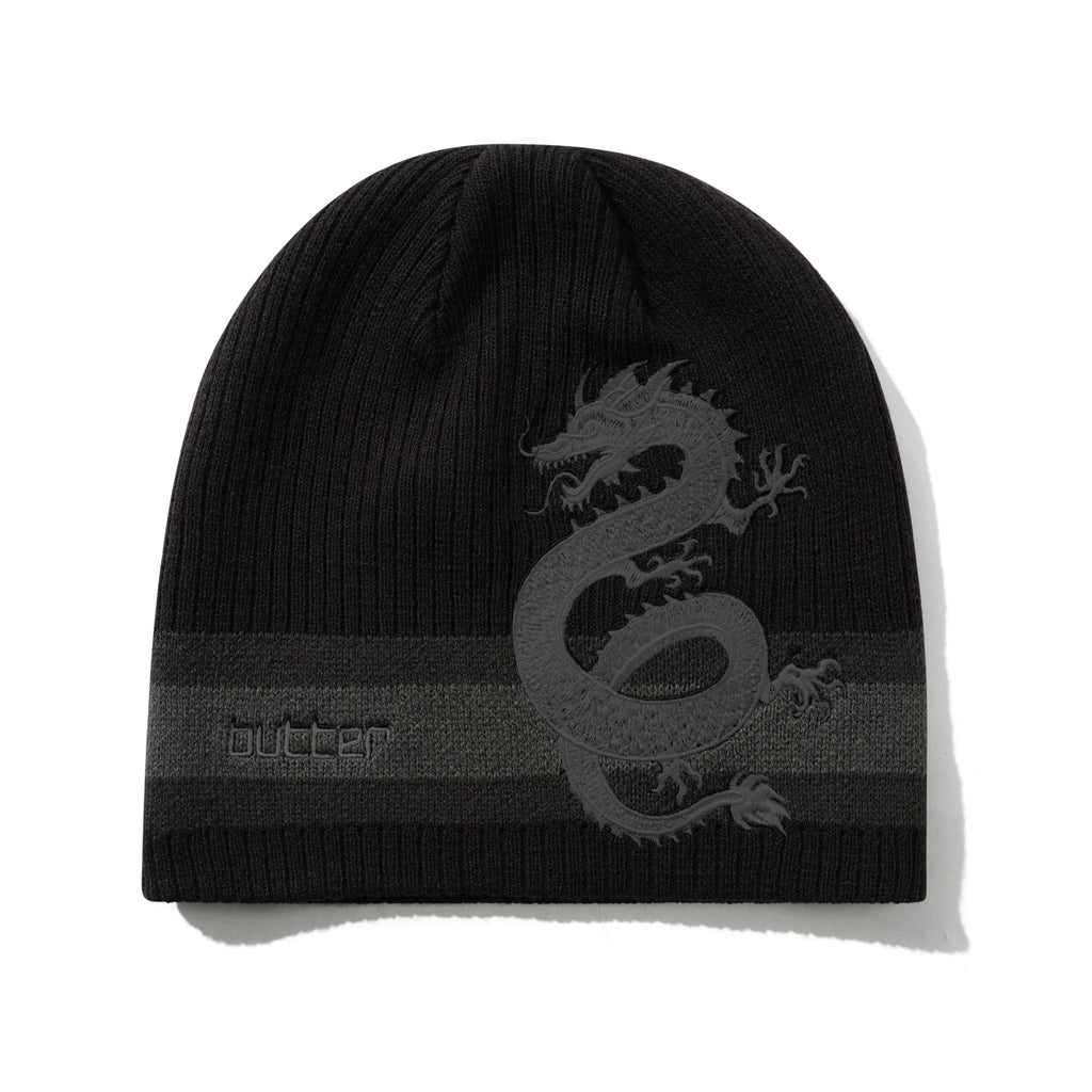 Dragon Skully Beanie Black