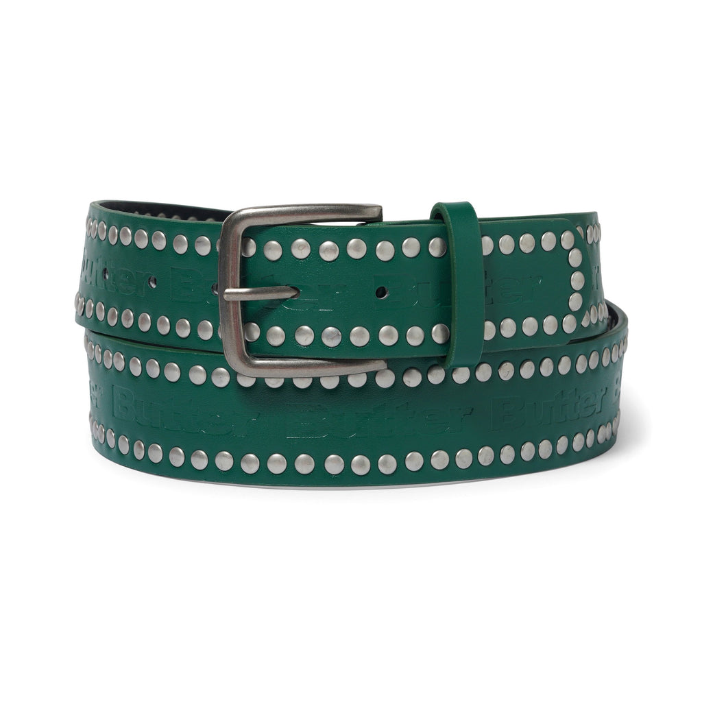 Studded Belt Green