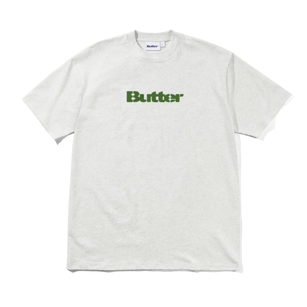 Stencil Logo Tee Ash