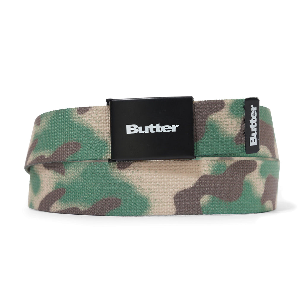 Logo Woven Belt Spray Camo