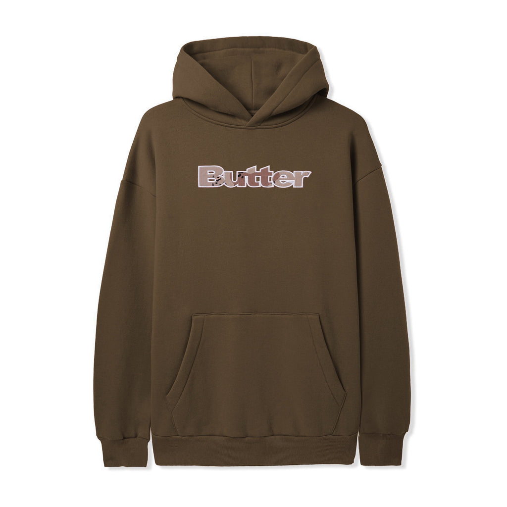 Logo Camo Applique Pullover Hood