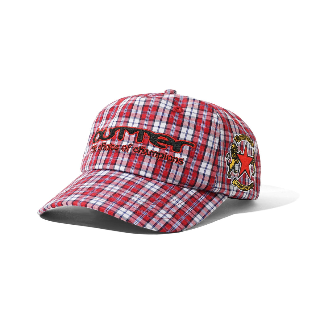 Victory 5 Panel Cap Plaid