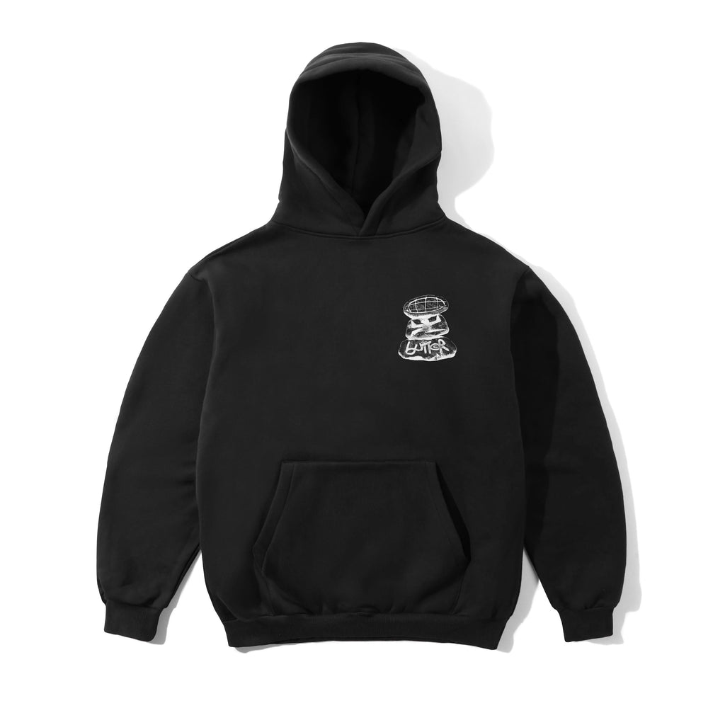 Boulder Terrain Pullover Hood Black
