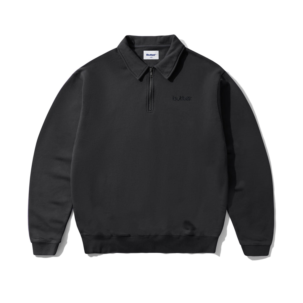 Alpine 1-4 Zip Washed Black
