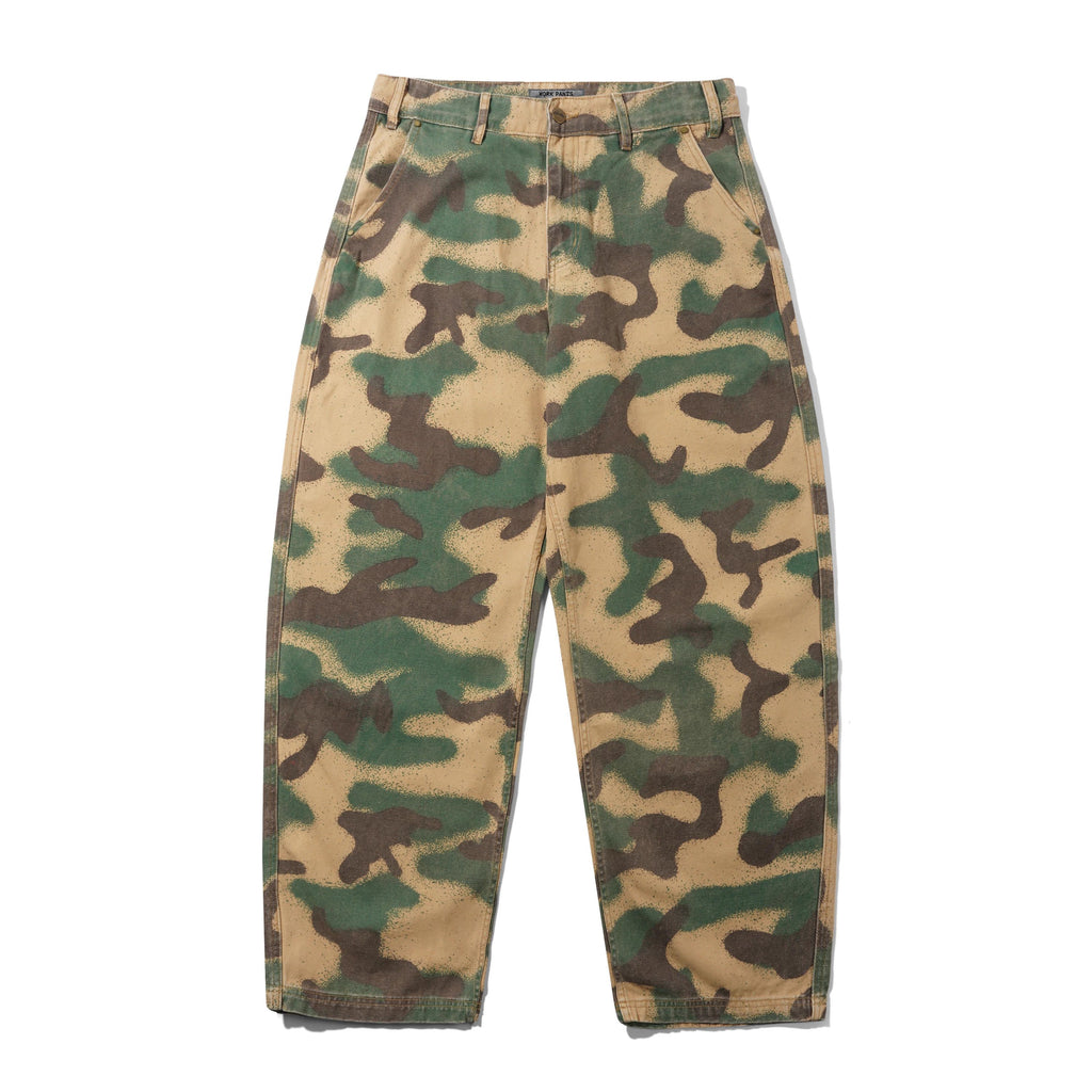 Work Pants Spray Camo