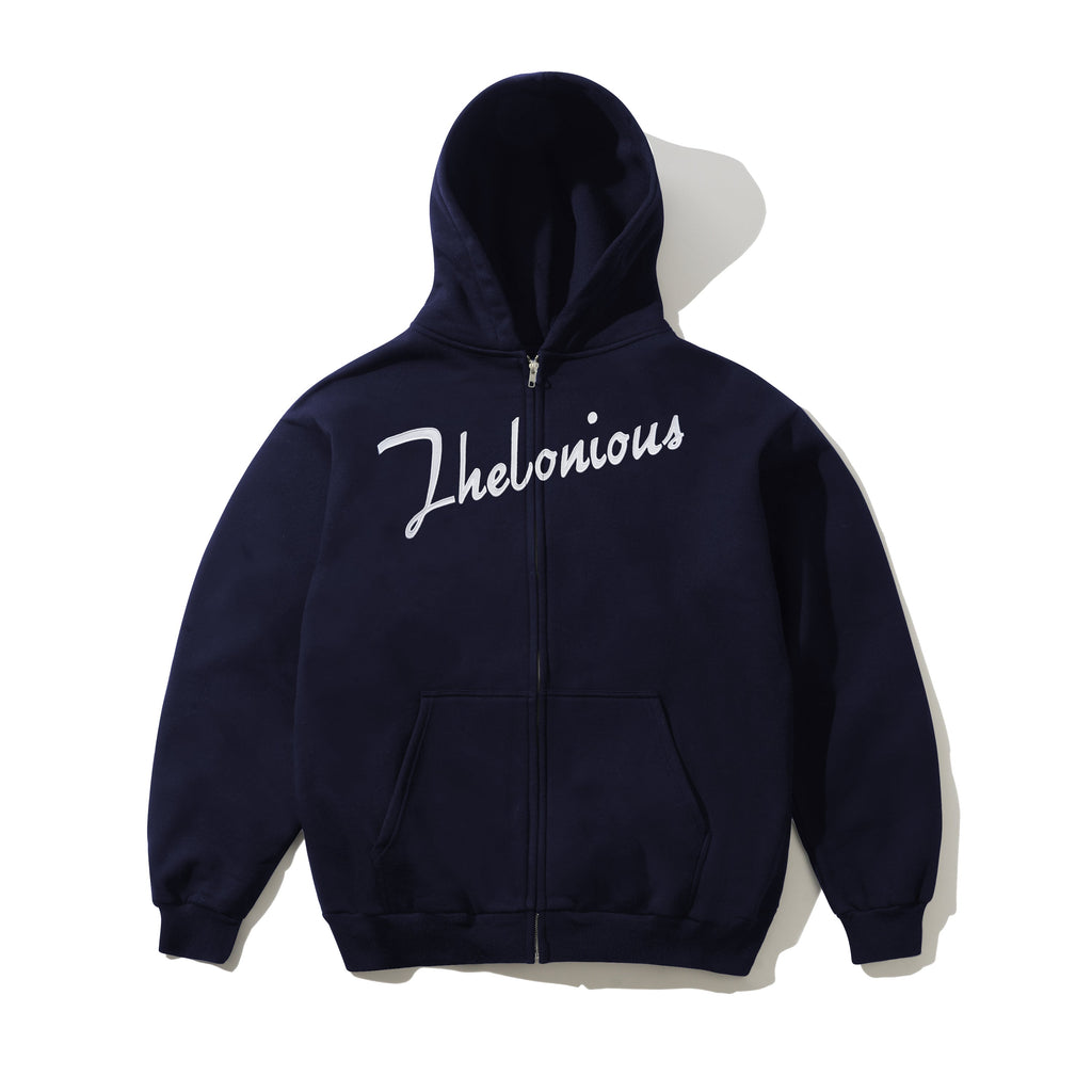 Thelonious Zip Thru Hood Navy