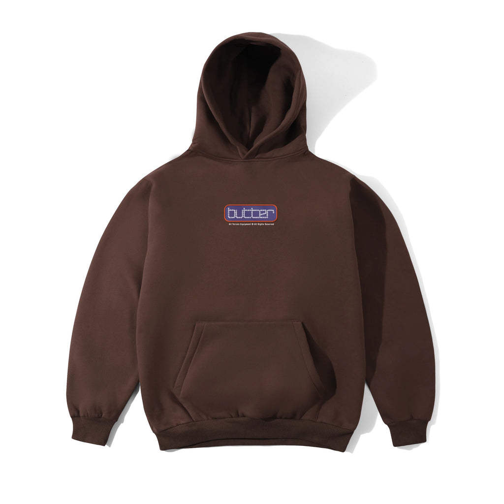 Reserved Pullover Hood Dark Brown
