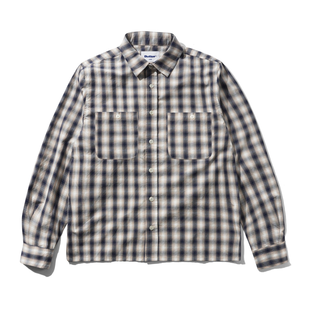 Shadowplaid Shirt Tan