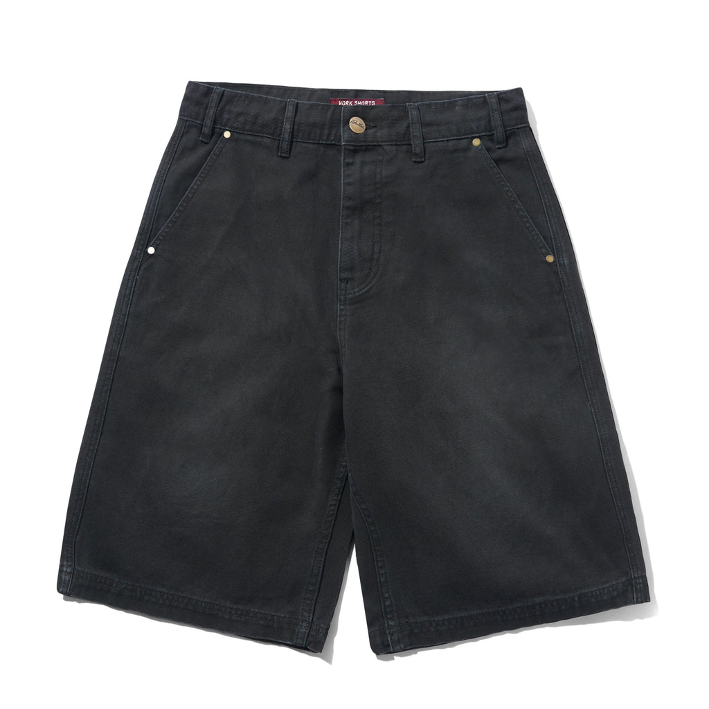 Work Shorts Washed Black