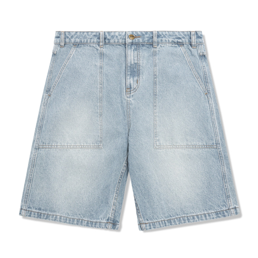 Patch Pocket Denim Shorts