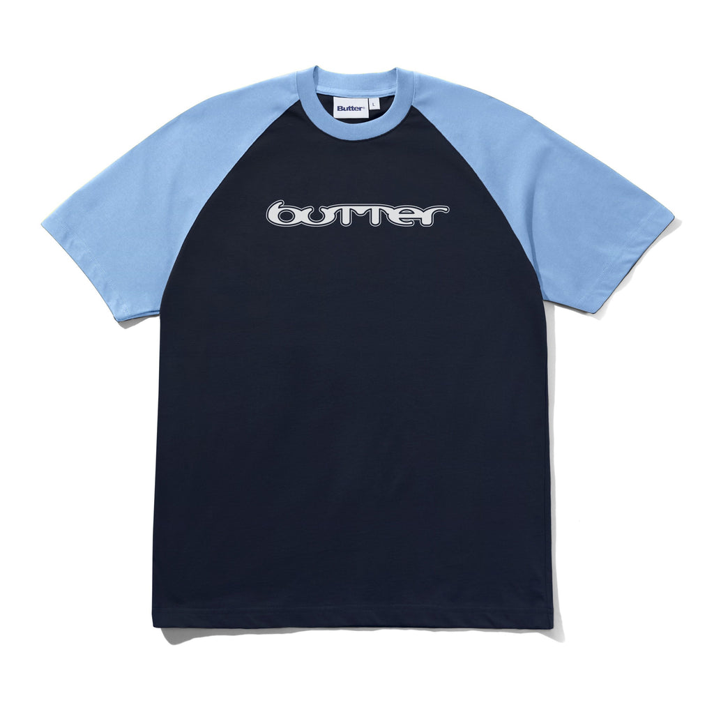 Witness Raglan Tee Sky_Navy