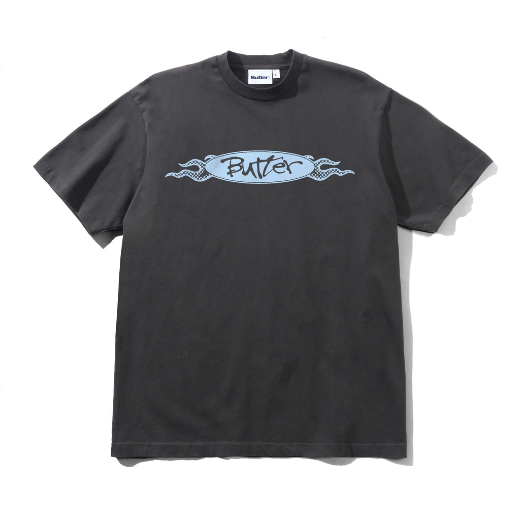 Flare Tee Washed Black