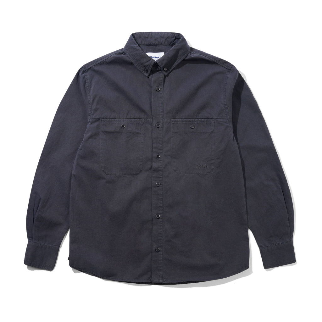 Abseil L / S Shirt Washed Navy