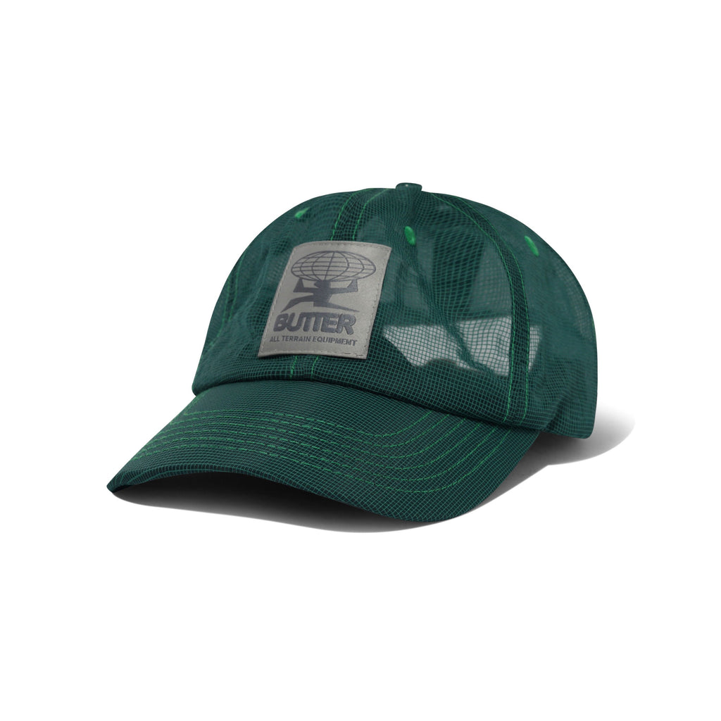 Terrain Fine Mesh 6 Panel Cap Green