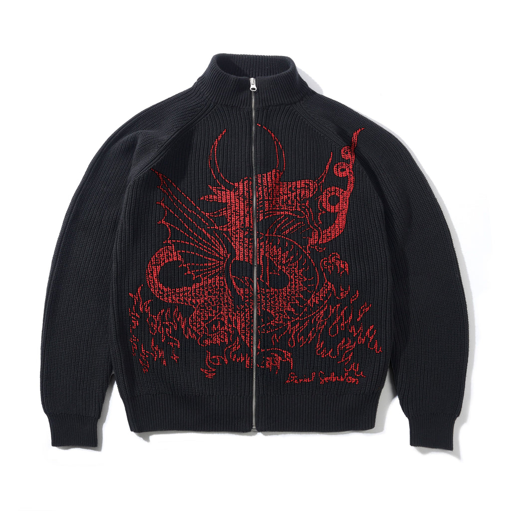 Dragon Knit Zip-Thru