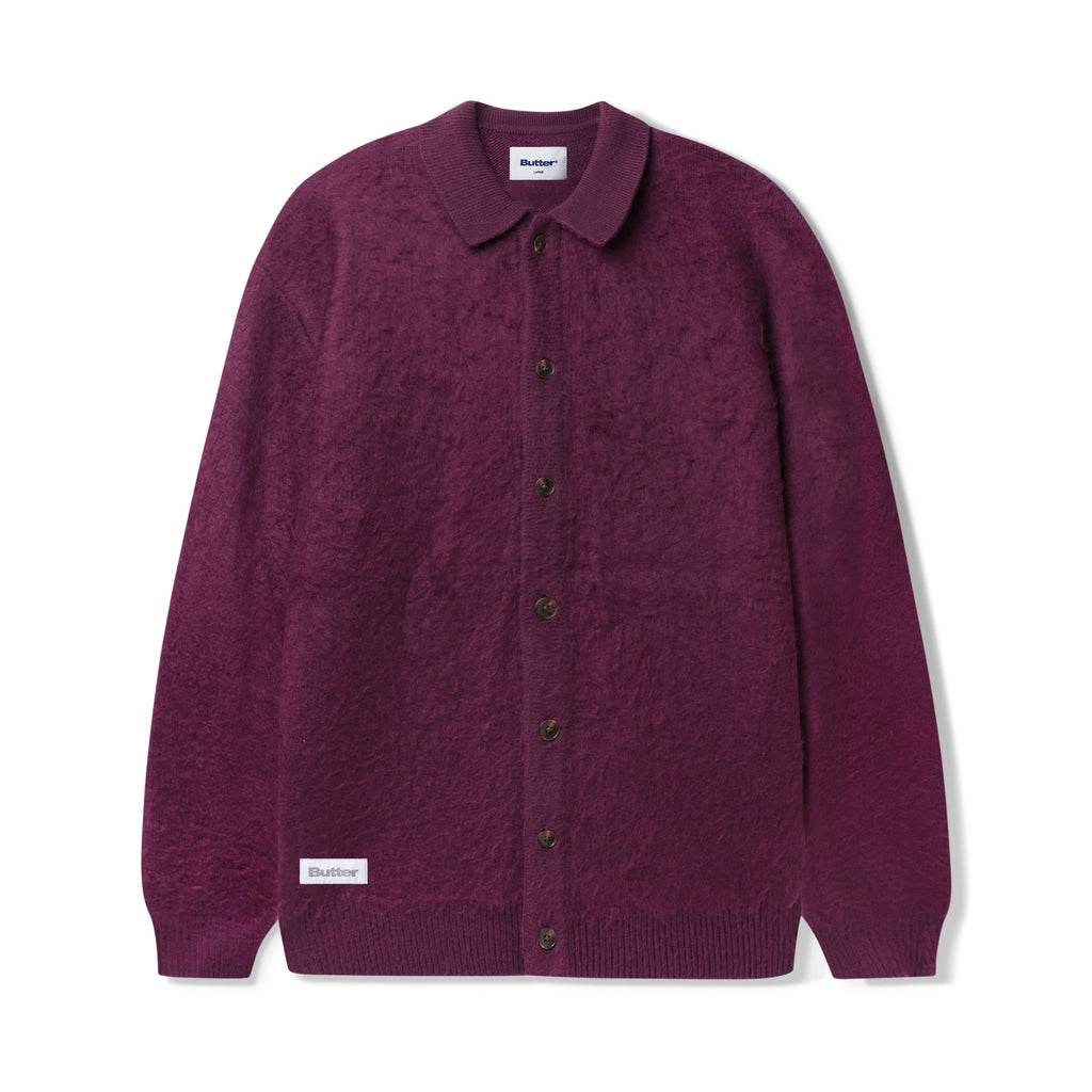 Mohair Button Up Knitted Shirt